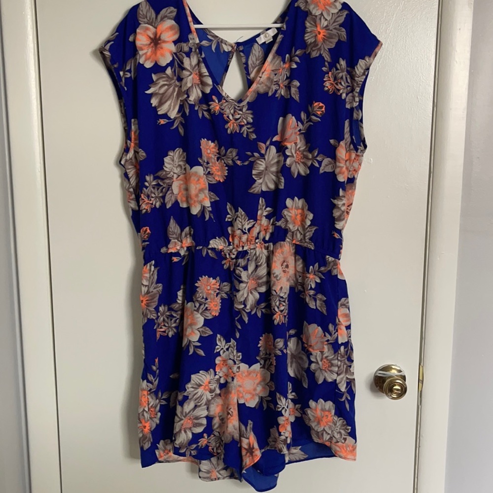Blue romper